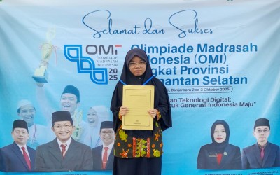 SIswi MTs Ummul Qura ikuti OMI bidang IPA tingkat provinsi di Banjarbaru
